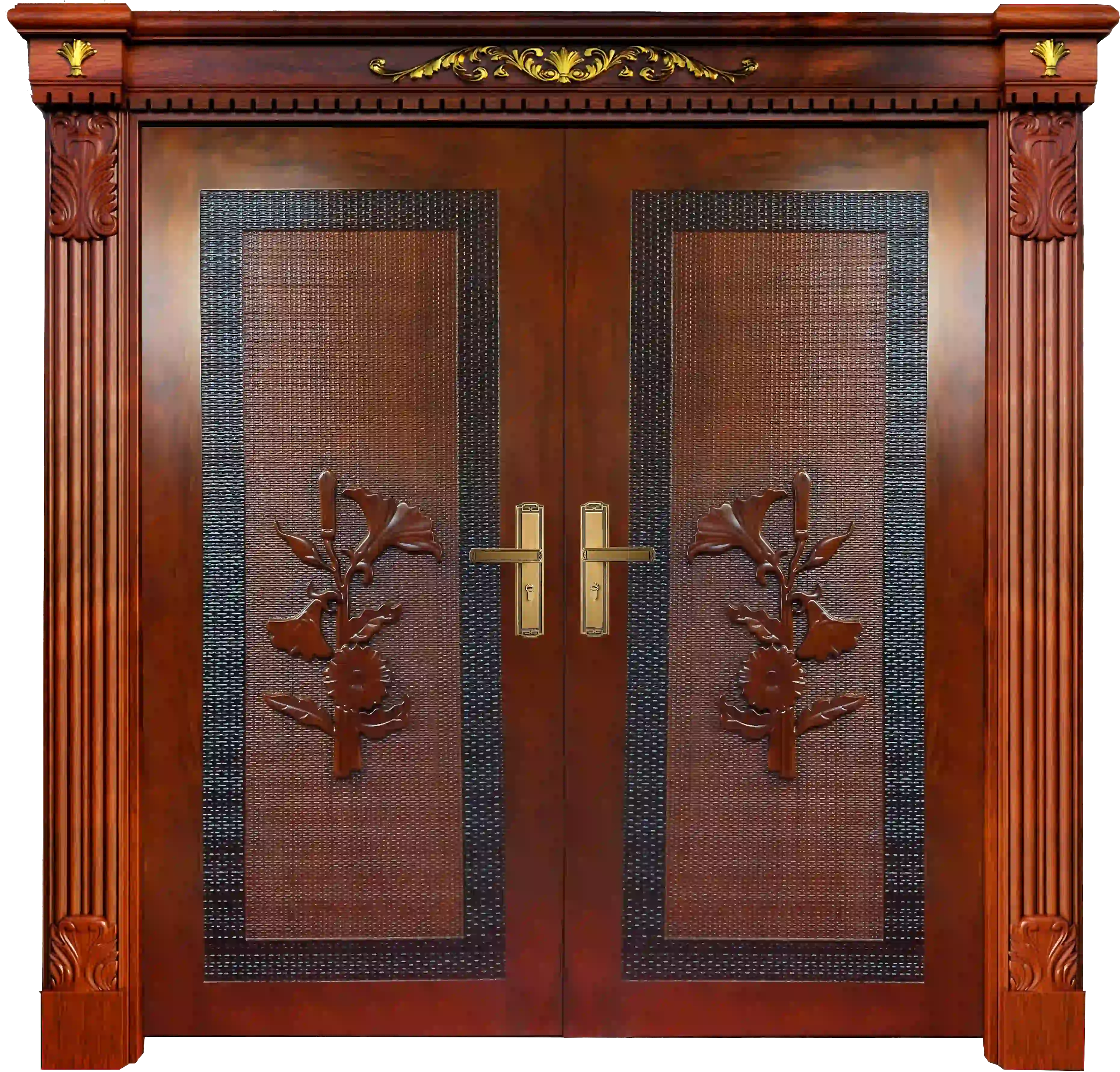 Wooden Double Door | JPL-341-D1
